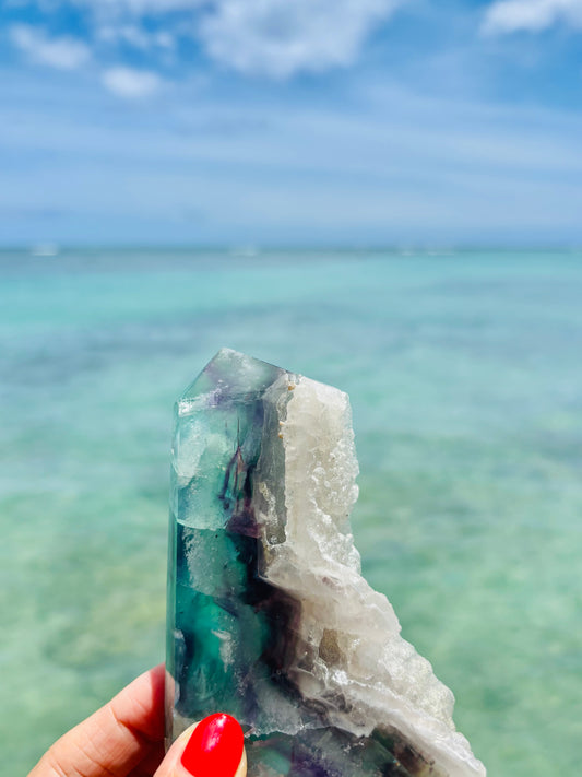 Fluorite Cluster 260gram