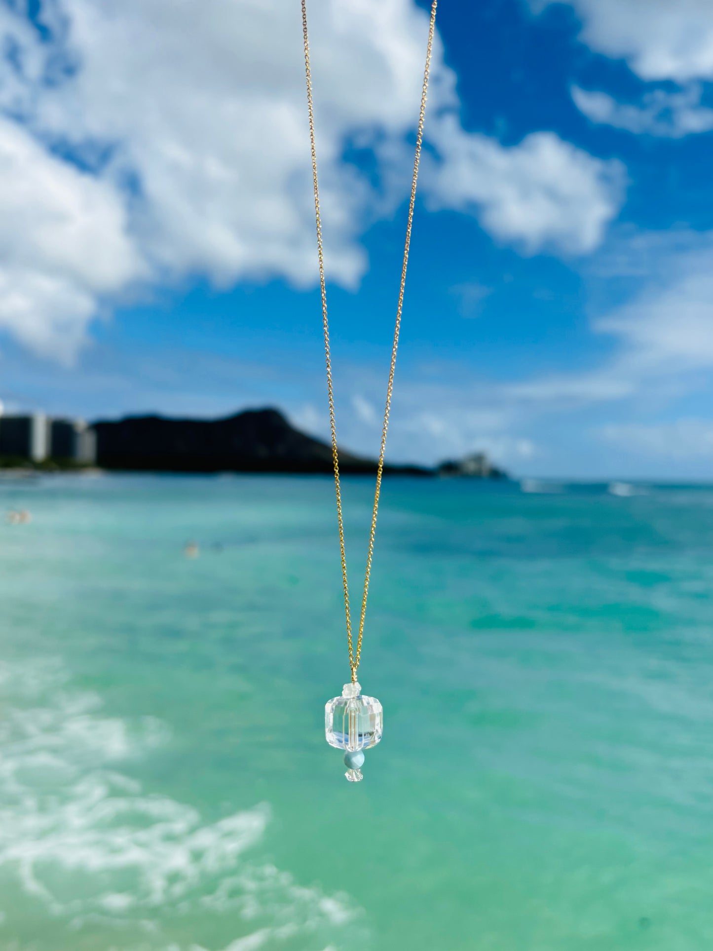 *Lemurian Necklace(レムリアンレアカット)