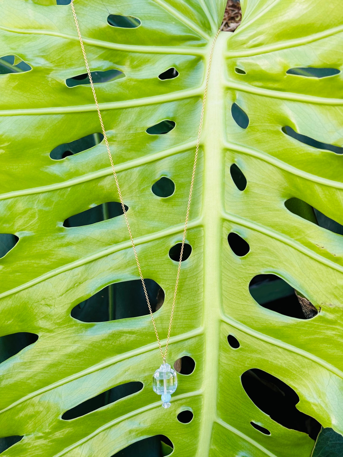 *Lemurian Necklace(レムリアンレアカット)