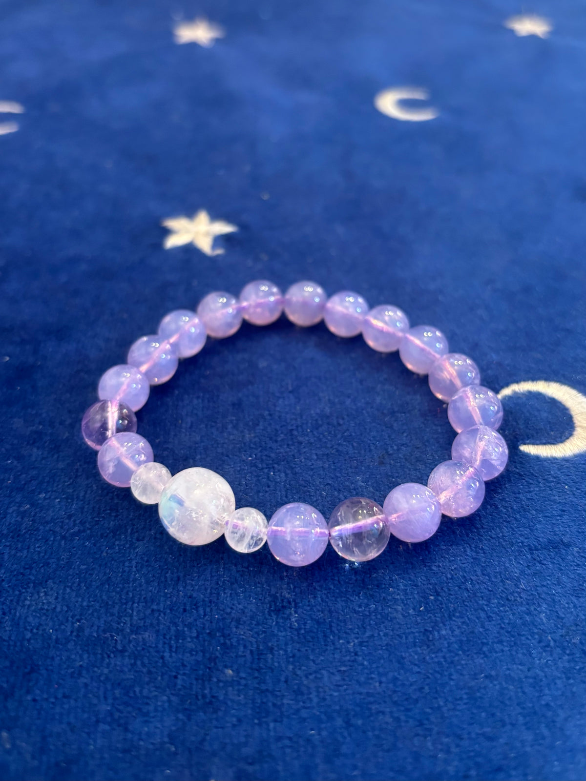#Lavender Moon 9mm Bracelet