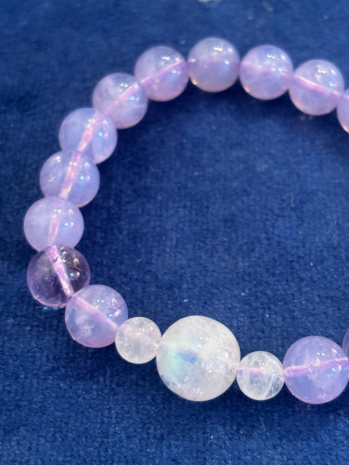 #Lavender Moon 9mm Bracelet